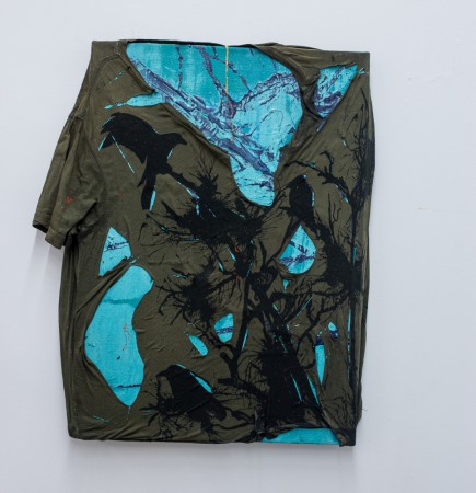 Dead fashion, kombinovaná technika, 70 x50 cm, 2017 – 25 000 Kč 